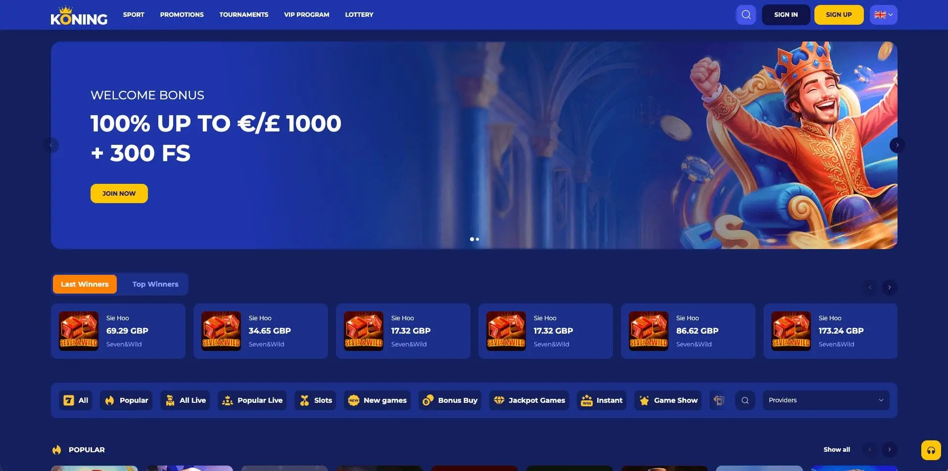 Koning Casino Bonus – Analyse van promoties image 1